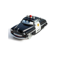 (Xerife) Pixar Cars 1:55 No.95 McQueen Diecast Model Car Vehicle Toys Crian?as Presentes de Anivers?rio