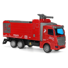 (Caminh?o de bombeiros sprinkler) 1:48 caminh?o de retorno infantil caminh?o de bombeiros de resgate