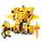 (Jaune) La machine transforme les jouets d'int?rieur de mod?le de robot ajust? par d?formation d'?jection 1