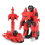 (Rouge) la Machine transforme les jouets d'int?rieur de mod?le de Robot ajust? par d?formation d'?jection 3