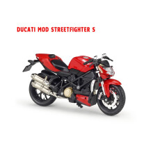 (MOD.Streetfighter S) Maisto 1:18 Ducati Monster 2021 Super Naked V4 S original simula??o autorizada