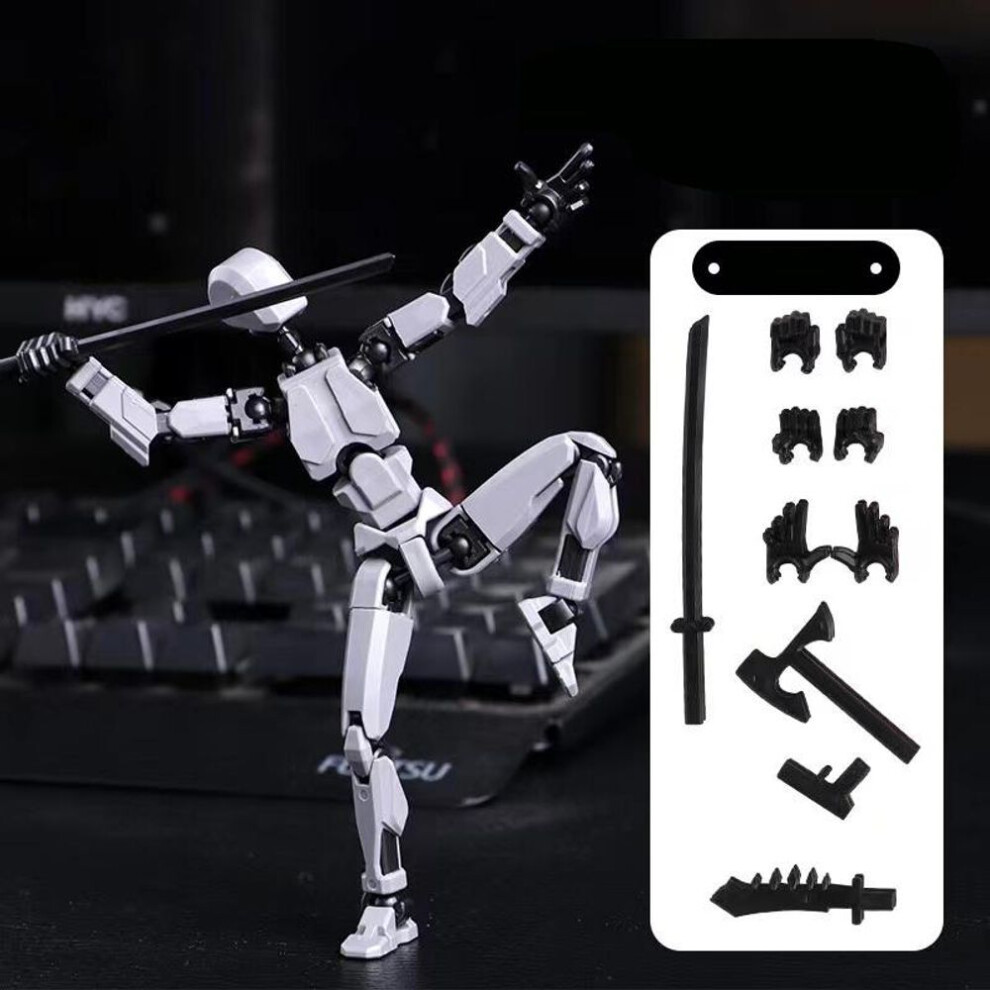 (grey) Lucky 5 Character Figures for Parent-children Games-image-OPC-PG5C95K-NEW