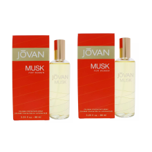 (2 x 96ml Musk) 2 x 96ml JOVAN Musk, WHITE MUSK & BLACK MUSK