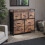 Vida Designs (Rustic Brown) Chorley 7 Fabric Drawer Home Storage Chest 1
