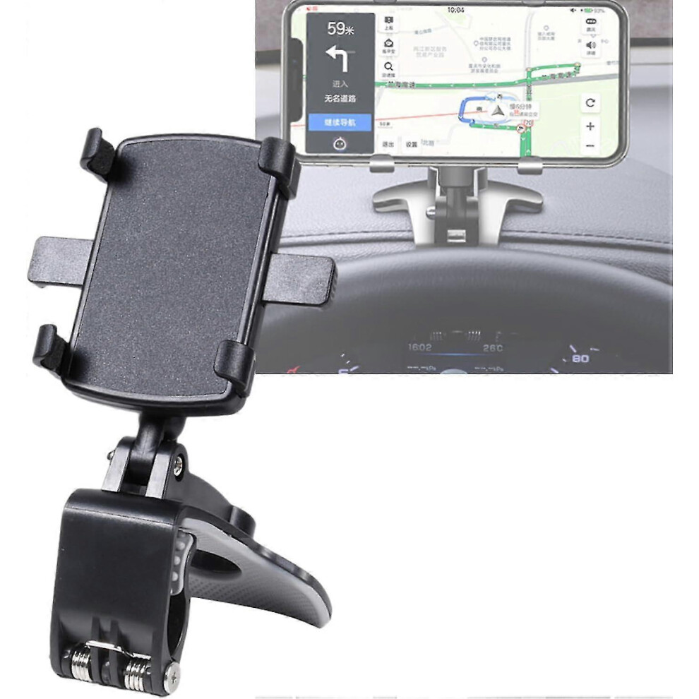 (1Pcs) Swivelling Stand For Car, Universal Car Phone Holder Mount, Swivelling Stand Stable Without Wobbling, Multifunctional Car Dashboard Mobile Phon 5778930882878