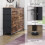 Vida Designs (Rustic Brown) Chorley 8 Fabric Drawer Home Storage Chest 5