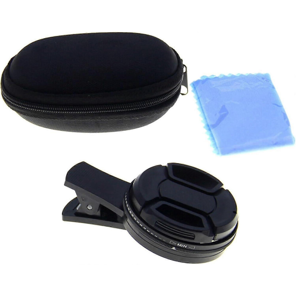 Solar Eclipse Camera Lens Filter, Solar Filter For Smartphone, Universal Solar Eclipse Smartphone Lens With Clip, Simple Installation Imaging Enhancin 5778930885107
