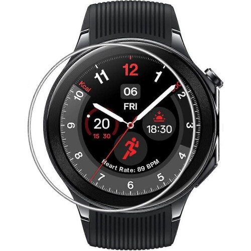 6pcs for OnePlus Watch 2 Screen Protector, Anti-blue Light Full Coverage HD Clear Screen Protector for OnePlus Watch 2 Smartwatch 1