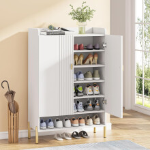 Meuble à chaussures Tribesigns à 6 niveaux, rangement à chaussures avec étagère réglable en hauteur