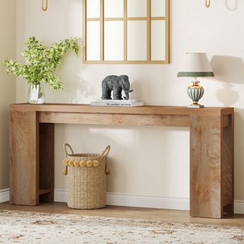 Tribesigns Tribesigns Console Table 160 x 29.5 x 85 cm Side Table Hall Table, Sofa Table for Small Room 1