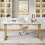 Tribesigns Tribesigns Desk Computer Table, 160 x 80 x 75 cm Modern PC Table Office Table 5
