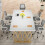Tribesigns Tribesigns Desk Computer Table, 160 x 80 x 75 cm Modern PC Table Office Table 4