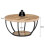 Tribesigns Tribesigns Coffee Table Round Coffee Table Side Table, Industrial 2-Tier Circle Coffee Table 3