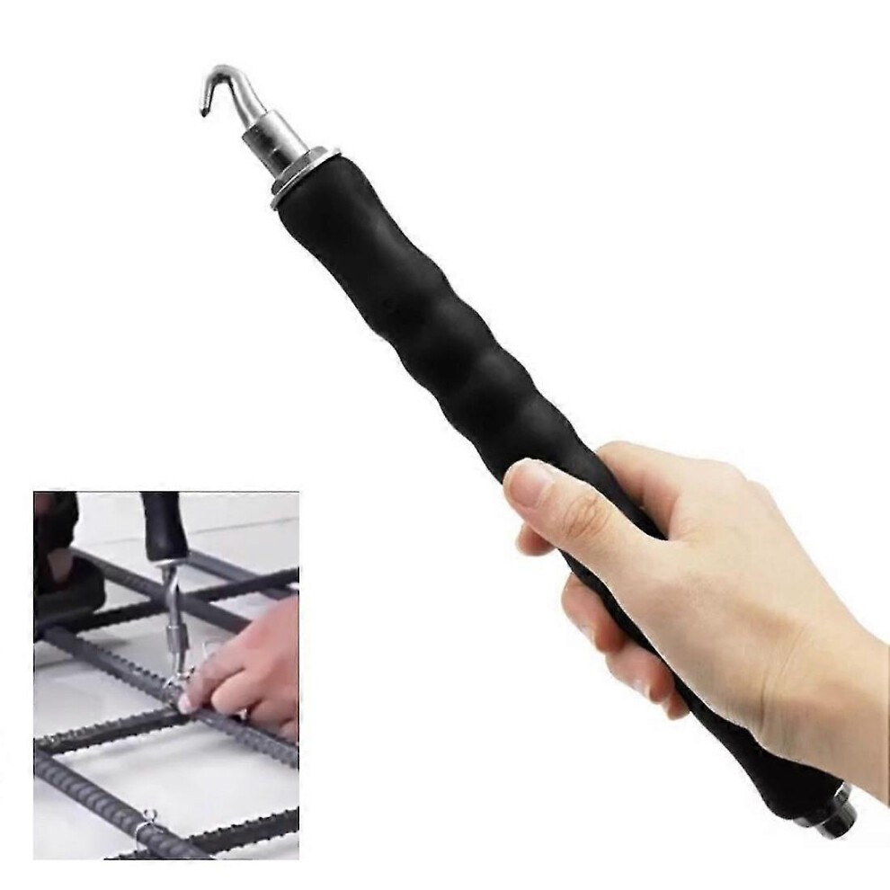 Rebar Tie Tying Tool Wire Twister, Twisting Hand Tool Twister Semi-Automatic Retractable Hook For Construction Site, 1Pc 5778930890521