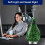 (3d Firework) Essential Oil Diffuser 3D Glass Aromatherapy Ultrasonic Humidifier, 7 Colors LED Lights Changing, 120ml (3d firework) 4