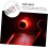 2pcs Mini In-line Small Nightlight Led Car Usb Atmosphere Light red 11