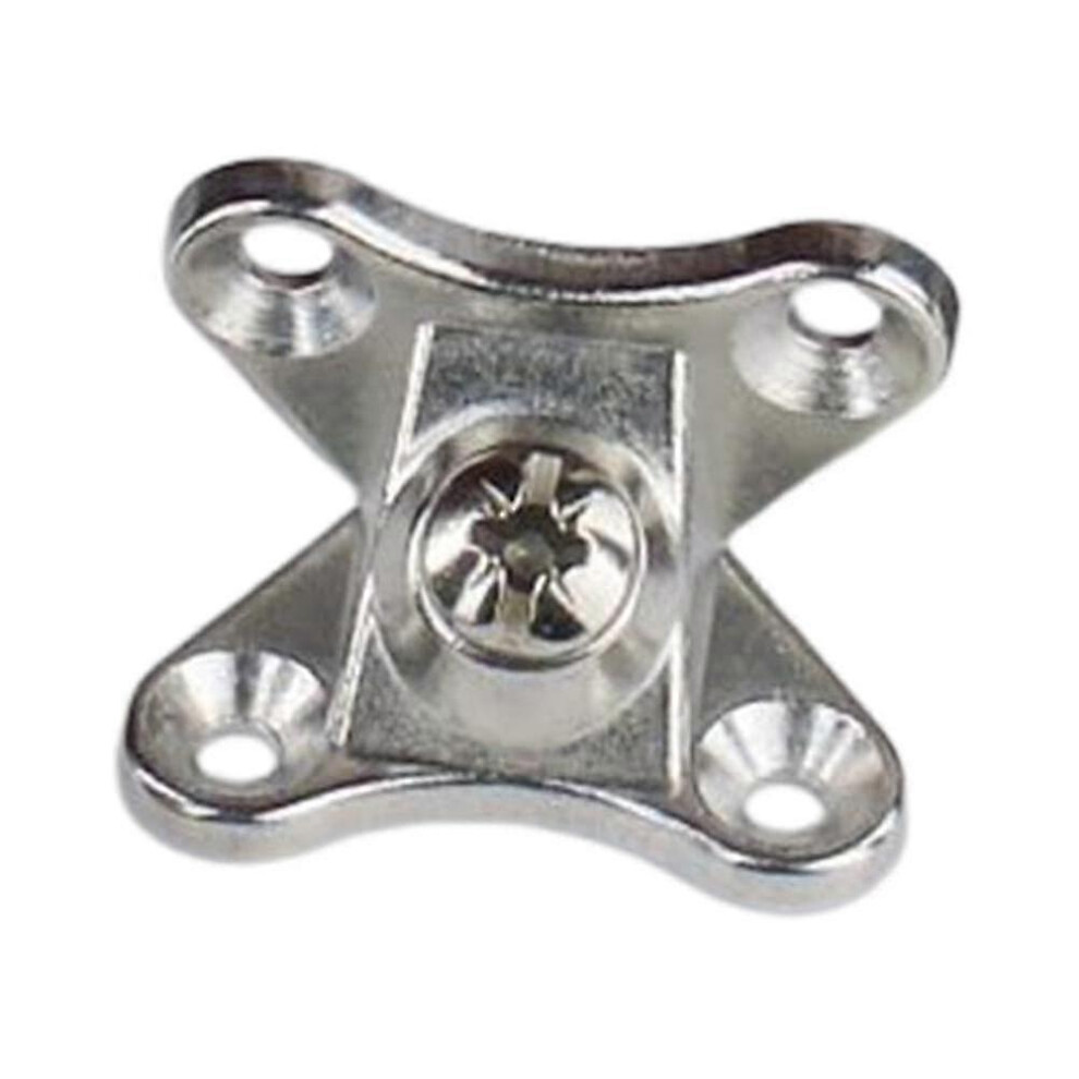 (Silver) 10Pcs L Bracket Corner Brace Metal Corner Bracket Removable Corner Brace With 40 Screw Furniture Reinforced Angle Bracket Zekai 5778930891498