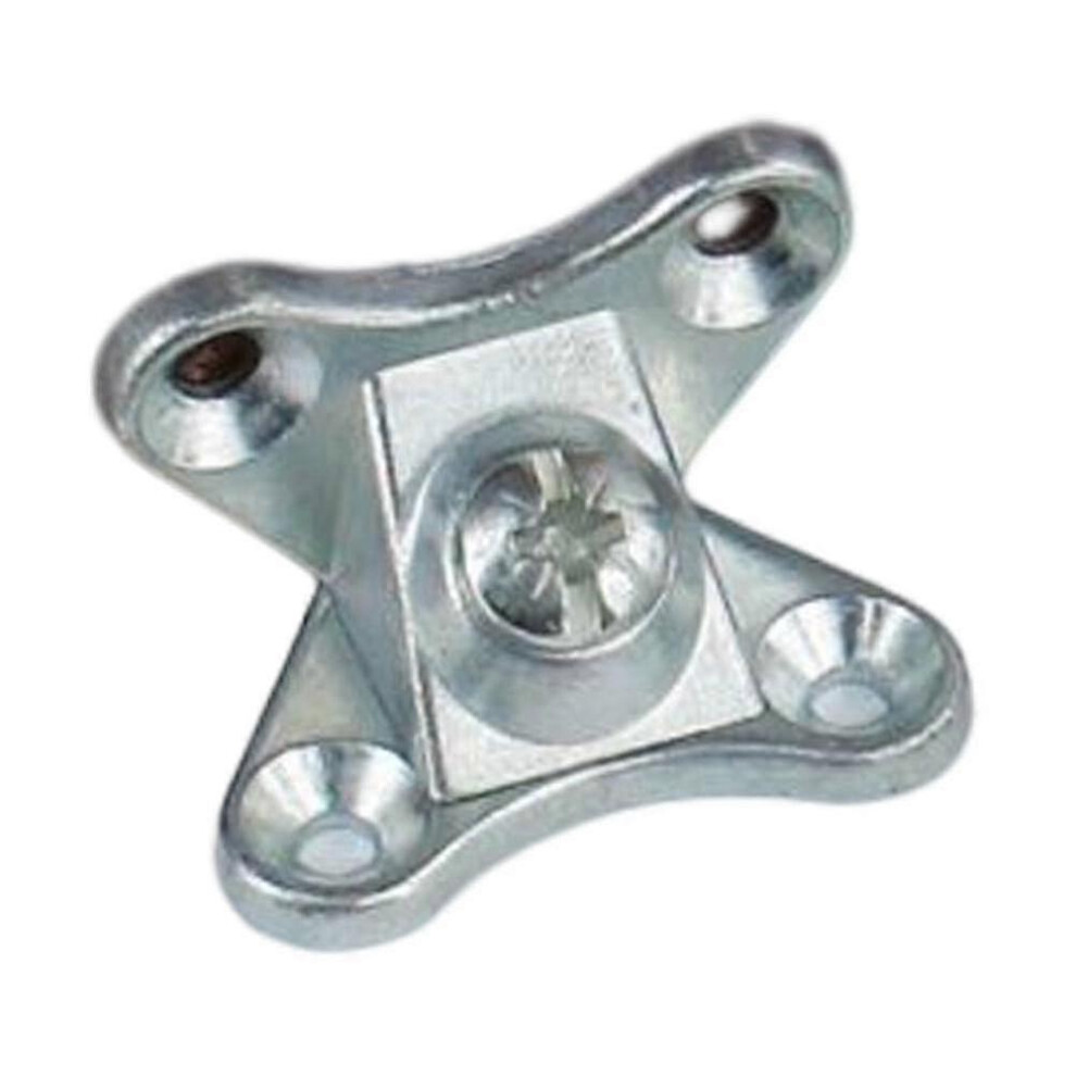 (White Zinc) 10Pcs L Bracket Corner Brace Metal Corner Bracket Removable Corner Brace With 40 Screw Furniture Reinforced Angle Bracket Zekai 5778930891511