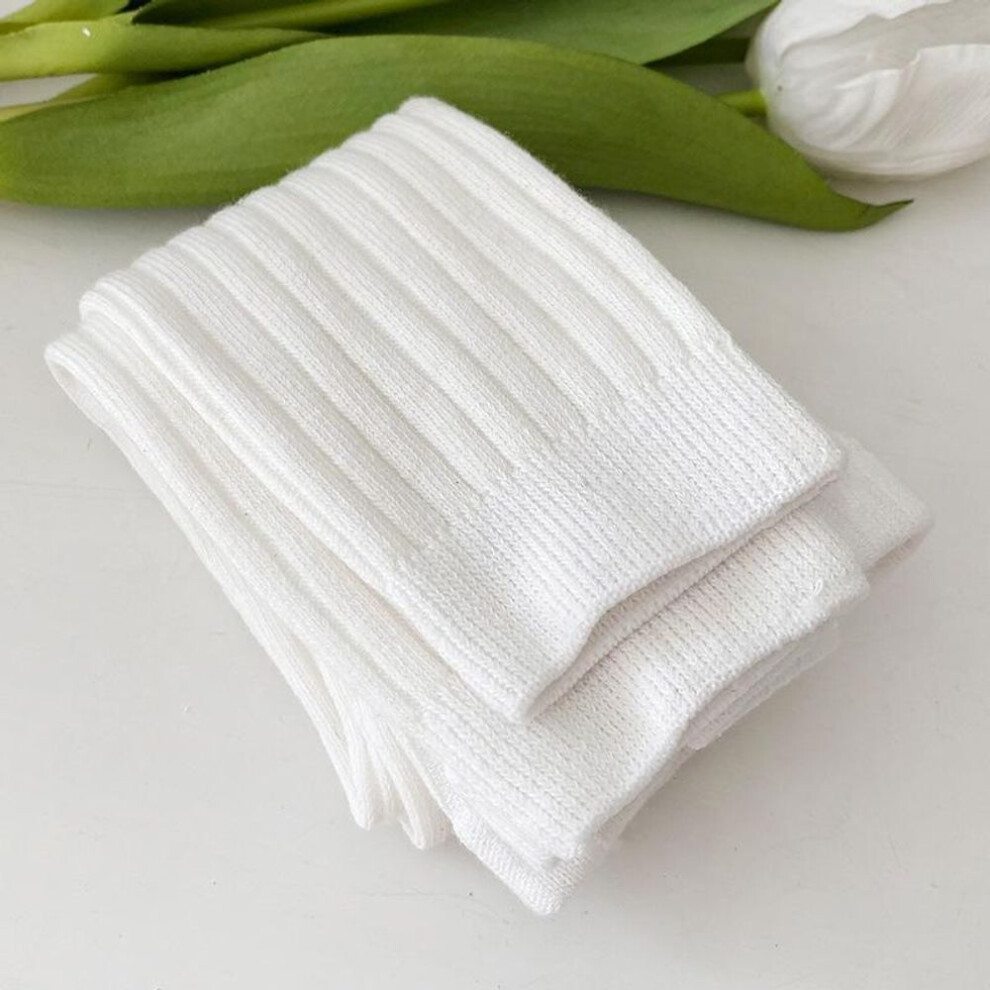 (white, M) Spring Autumn Baby Pants Newborn Girls Leggings Soild Color Cotton Pants Kids Children Leggings 0-4 Years