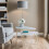 (White) Nesting Table Set of 2, Drop Shape Accent Oval Nest Table 6