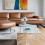 (White) Nesting Table Set of 2, Drop Shape Accent Oval Nest Table 7