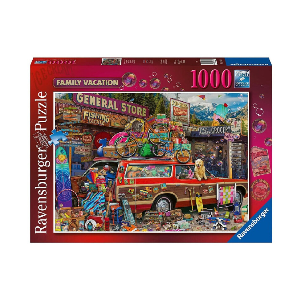 Ravensburger Family Vacation 1000 Piece Jigsaw Puzzle