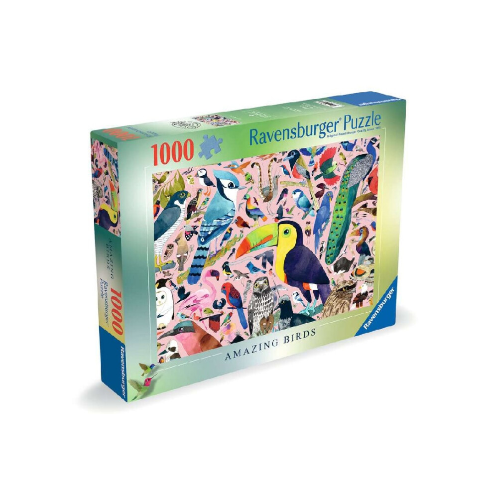 Ravensburger Matt Sewell's Amazing Birds 1000 Piece Jigsaw Puzzle