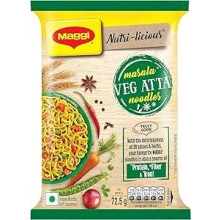 Maggi Atta Noodles 75g  (Pack of 20) On the Go Instant Noodles
