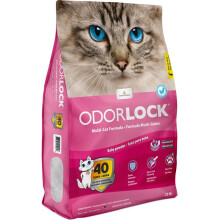 Odorlock 56025000 Odor Lock Clumping Cat Litter - Baby Powder - 25 lbs