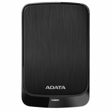 ADATA HV320 ulkoinen kiintolevy - 1000 Gt - USB 3.0 - Virtalähteenä USB-portti - Musta