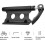 Bicycle Front Fork Bracket Quick Release Front Fork Mountain Road Bike (1pc, Black) Zekai 11