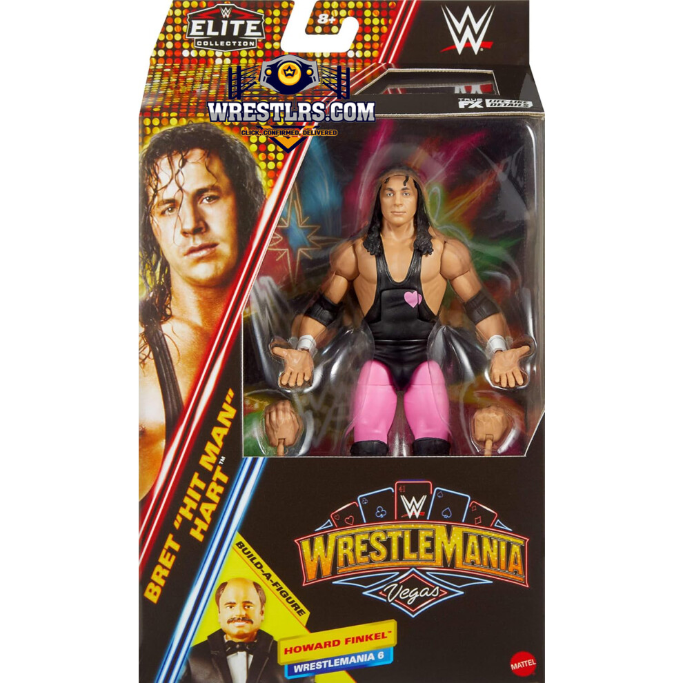 Wwe Bret Hart - Elite Series Wrestlemania 41 - Board Game
