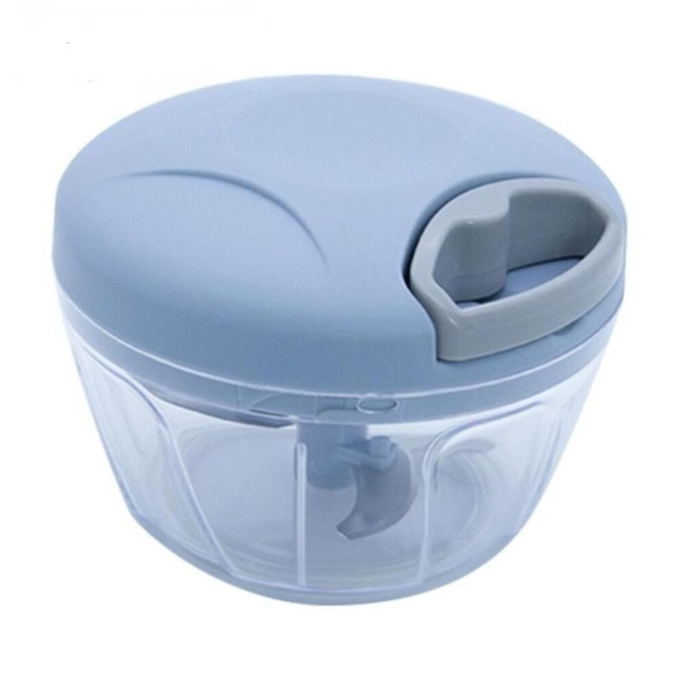 (blue) Garlic Masher Sturdy Durable Crusher Hand Chopper For Crushed Meat Fruit Vegetable Ginger Fresh Chili Kitchen Accessories