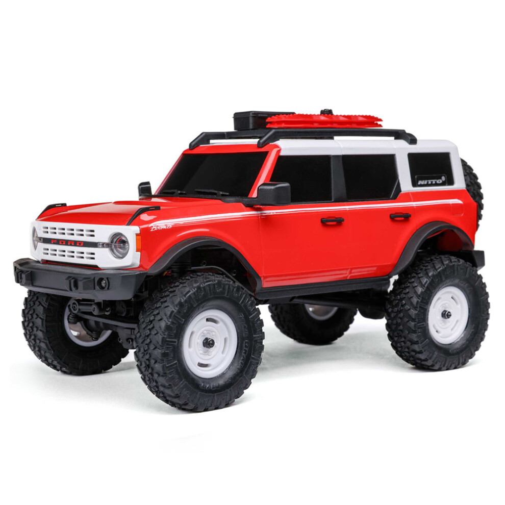 Axial Red Scx24 Ford Bronco 4X4 Rtr 1:24 Scale Crawler