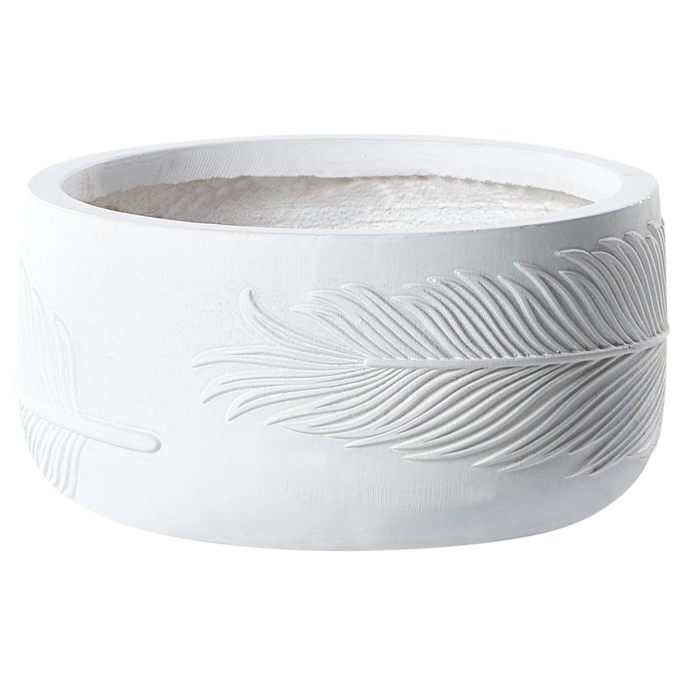 Plant Pot FTERO Ceramic 25 cm Off-White