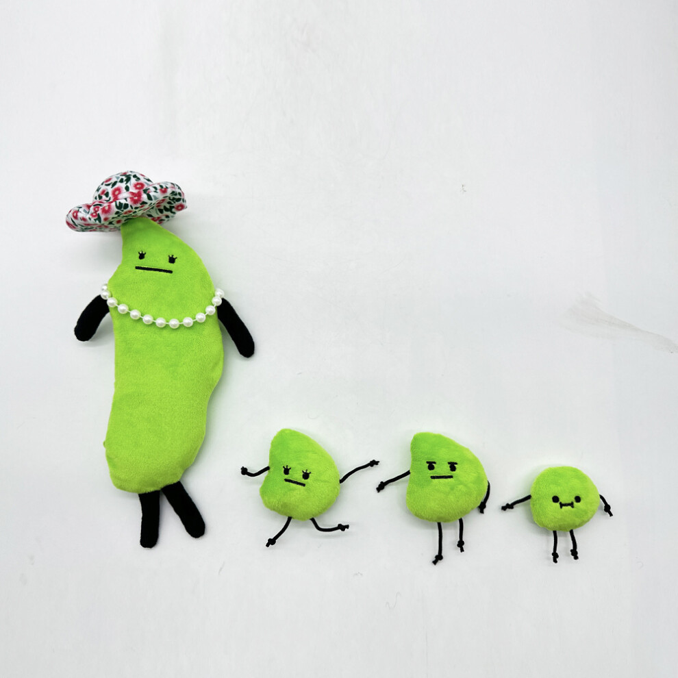 Secret Staycation Edamame Family Plush Toy Doll Is Cute Holiday Children Gift