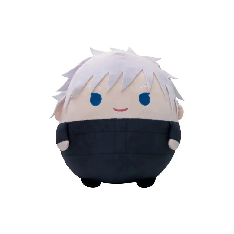 (White, 10cm/3.94in) Kaisen Satoru Jujutsu Gojo Plush Toy Cute Cartoon Boy Children Gift Holiday Doll-image-OPC-PG5F92P-NEW