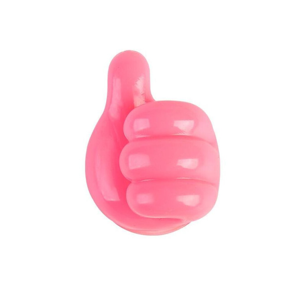 (pink, 4pcs) Wall Hanger Hook Multifunctional Hand Wall Clip Behind-door Keys Tower Organizer Hook Wire Data Line Holder Car Accessories Hook