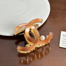 (Coffee6.6cm) Designed Beautifully Medium Hair Claw Clip In Elegant Colors Womens Fashion For