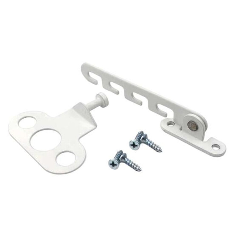 (white) Window Stopper Sturdy Tough Safety Protection Metal Anti Corrosion Door Window Limiter For Home