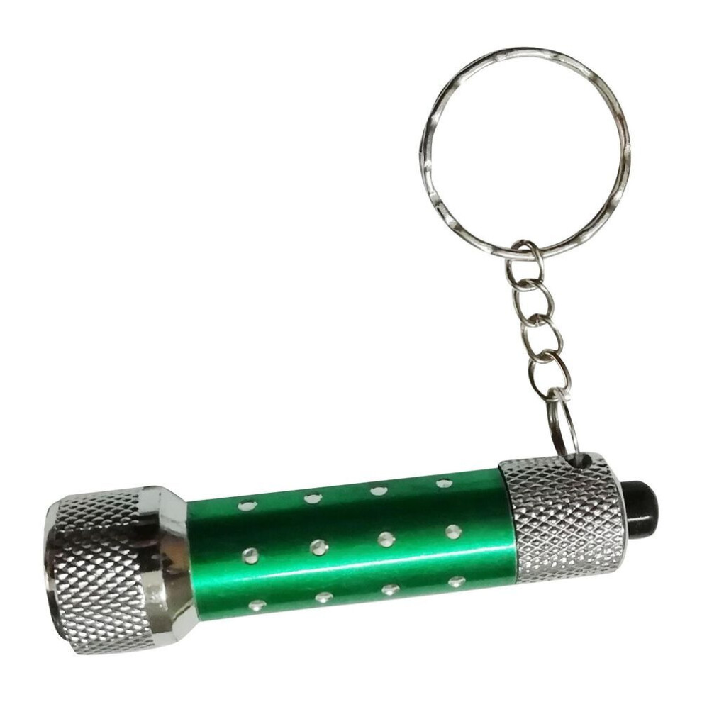 (Other, One Size) Ultra Bright  5 Led Flashlight Torch Key Chain Key Ring Keychain