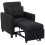 Homcom HOMCOM Folding Chair Bed, Sleeper Chair with Pillow, Side Pockets, Black 8