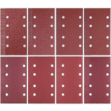 (As show, One size) LINJOU 80 Sanding Sheets for Sander, 93 x 185 mm Sanding Sheets for Sanding Paper, Mouse Sanding Paper