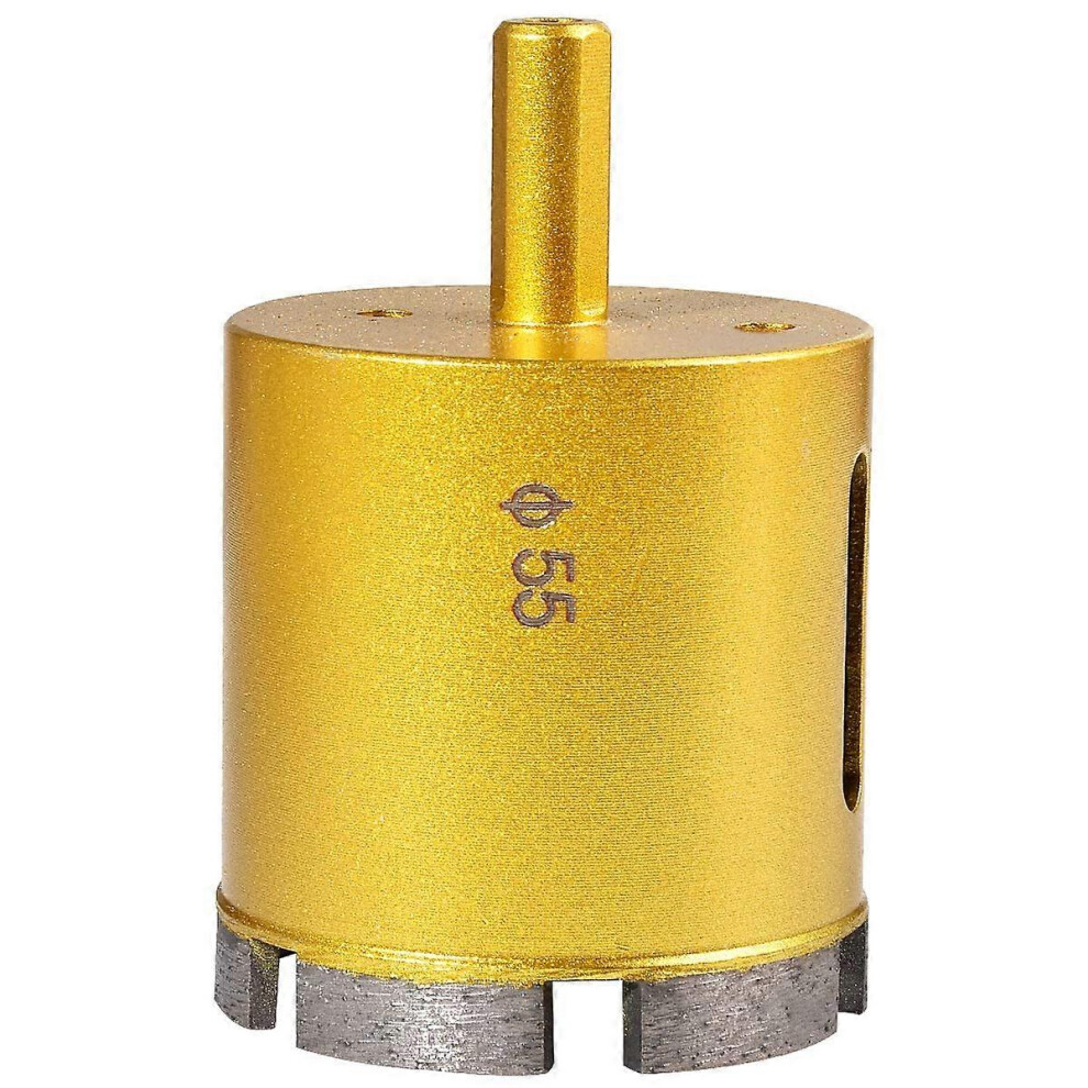 (As Show, One Size) Linjou 55Mm Diamond Diamond Hole Saw,Hollow Core Drill Bit For Glass Porcelain Marble,Ceramic,Porcelain 5093216565567