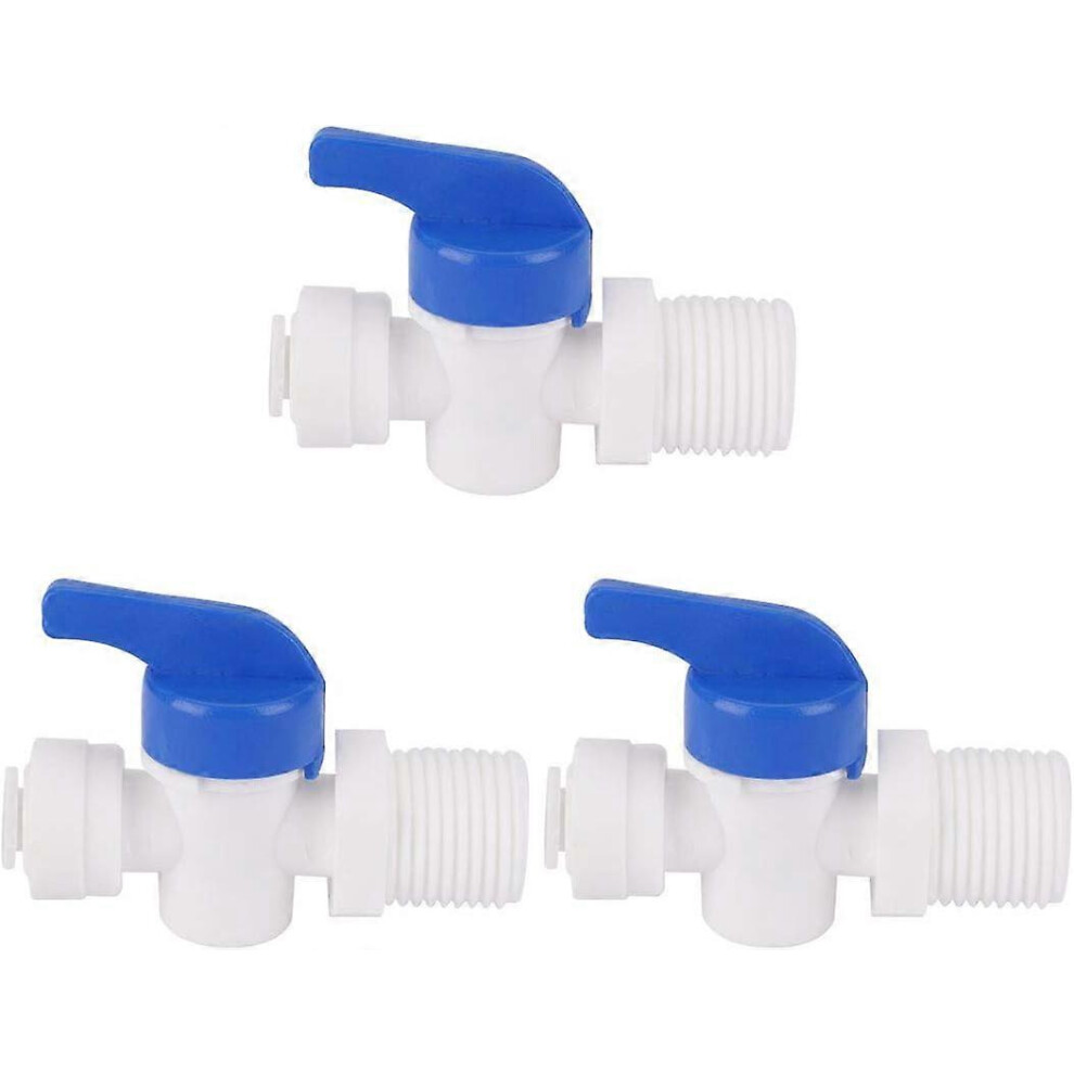 (As Show, One Size) Linjou Ball Valve 1/2 Inch Bsp Male To 1/4 Inch Tube Od 5093216566182