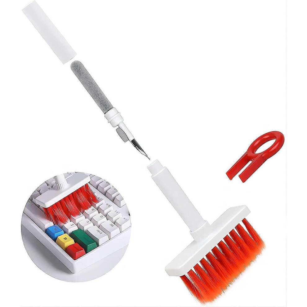 (As Show, One Size) Linjou Keyboard Cleaner 5 In 1 Computer Cleaning Kits For Computer Airpod Bluetooth Earbuds Camera Lego 5093216569947