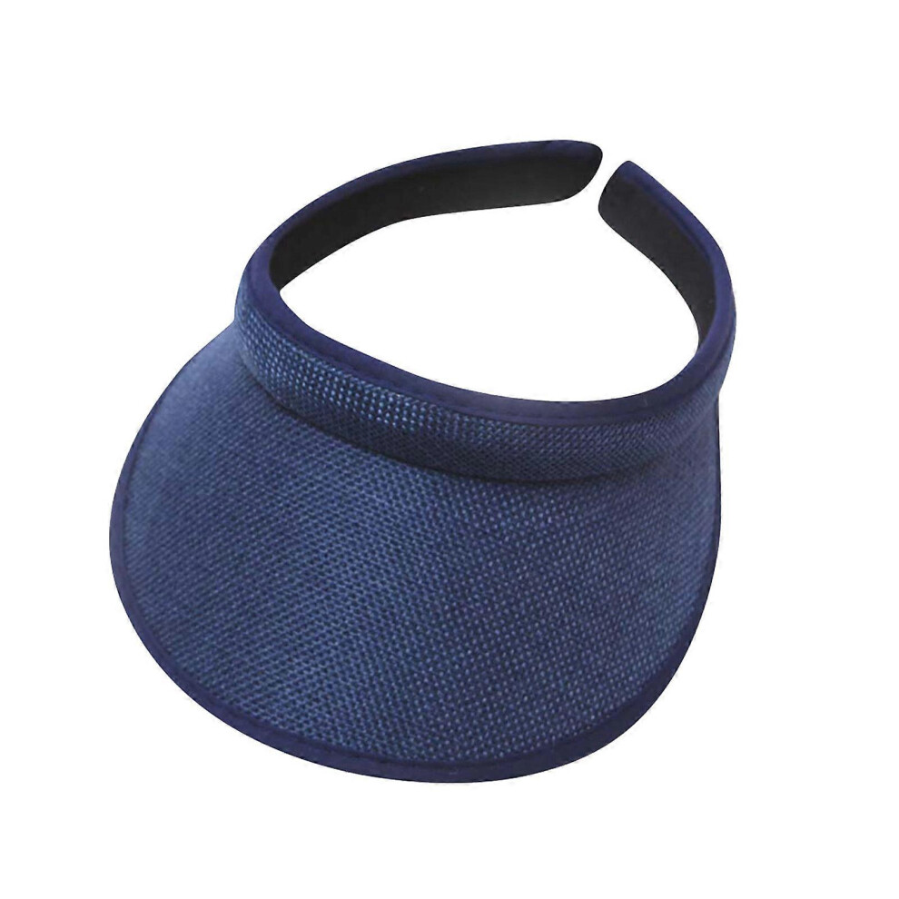 (navy, One size) Sport Sun Visor Hats Cowboy Hat Twill Cotton Ball Caps Sun Cap for Men Women
