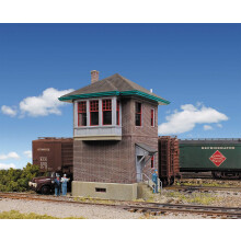 Walthers Cornerstone HO Scale Model PRR Block and Interlock Station Ki