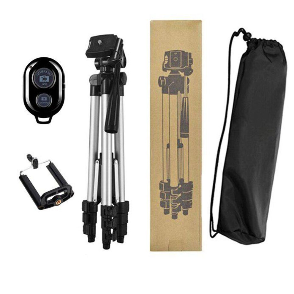 (bubbles) Adjustable Lightweight Camera Tripod For Mobile Tripod Camera Portable Slr Bluetooth Desktop Cam