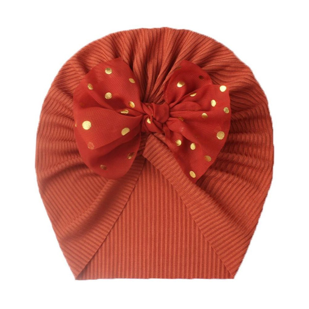 (red) Baby Headband Summer Cute Floral Bows Baby Girl Headbands Elastic Bowknot Newborn Hair Band Turban Set Hair Accessories